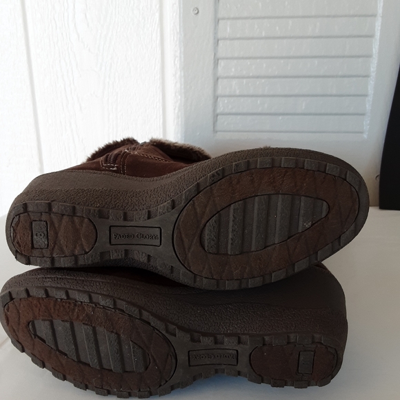 Faded Glory #214 Women's Brown Boots Sz 8 Preowned Good Condition - Picture 6 of 12